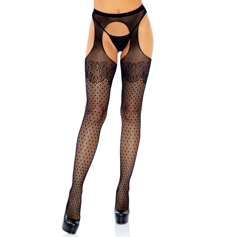 Calze con Reggicalze a Pois Leg Avenue