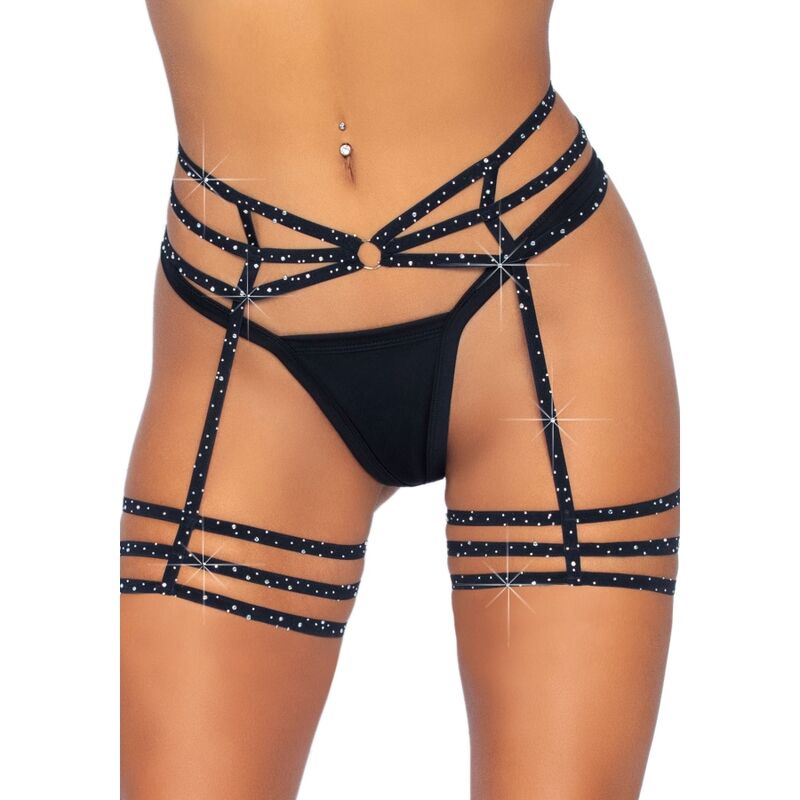 Reggicalze in Strass Leg Avenue