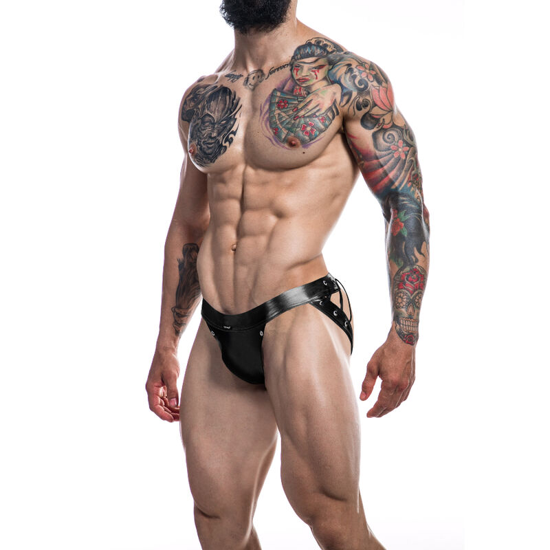 CUT4MEN – JOCKSTRAP DESIRE CUERO AZUL XL