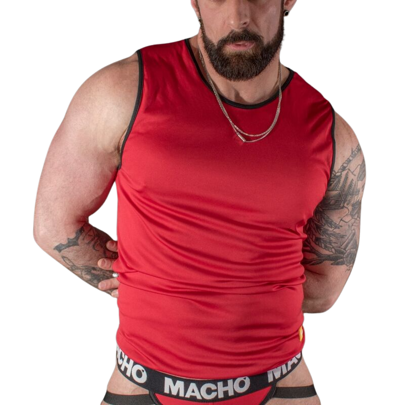 MACHO RED T-SHIRT S/M