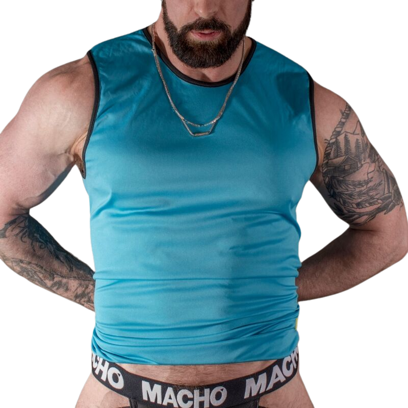 MACHO BLUE T-SHIRT S/M
