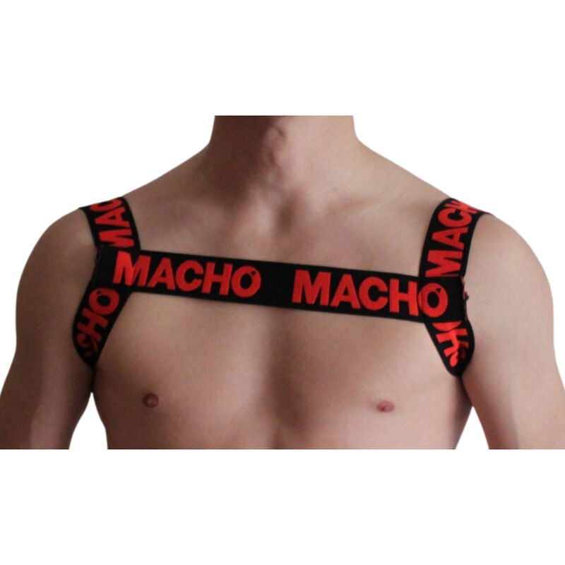 MACHO – PETTORINA DOPPIA ROSSO