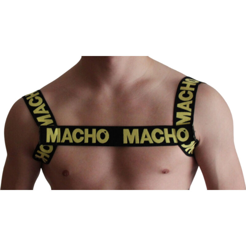 MACHO – PETTORINA DOPPIA GIALLA