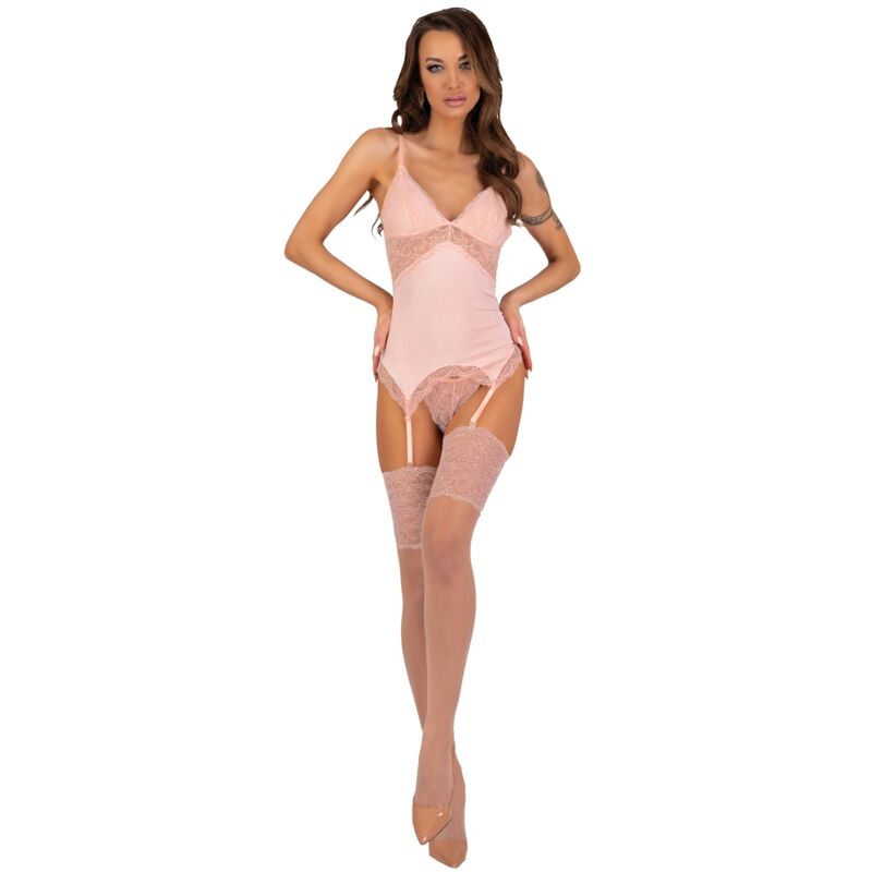 Corsetto Sexy Livco Corsetti Fashion Set Persinne Pesca