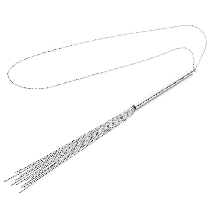 Frusta Bdsm Argenatata a Collana – Bijoux Magnifique