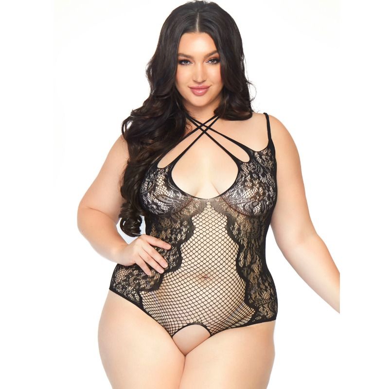 Body Leg Avenue Crothless Curvy