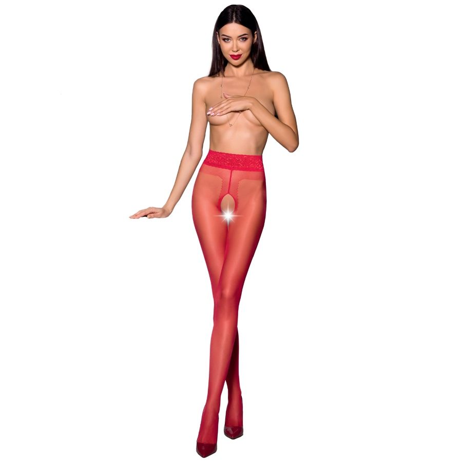 Calze Passion Woman Tiopen 001 Rosso